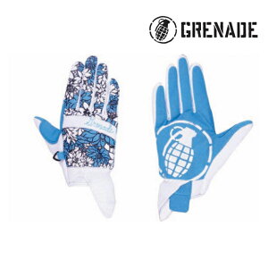 GRENADE Ol[h EBY t[ O[u fB[X WOMEN'S FLOWER GLOVE WHITE XL[ Xm[{[h