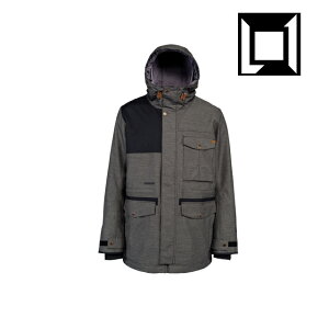 L1 エルワン ジャケット HALSTED JACKET BLACK スノーボード ウェア