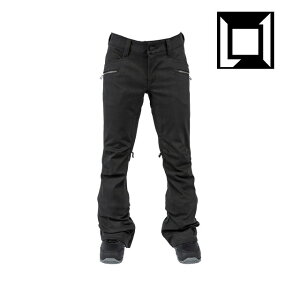 L1 G pc WOMENS SCARLETT PANT BLACK WAX DENIM