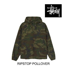 STUSSY ステューシー リップストップ プルオーバー RIPSTOP PULLOVER CAMO 1110004