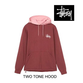 STUSSY ステューシー ツー トーン フード TWO TONE HOOD BURGUNDY 118290