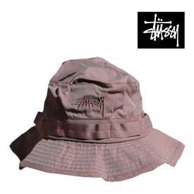 STUSSY ステューシー イリデッセント ブーニー ハット 帽子 IRIDESCENT BOONIE HAT RED 132983