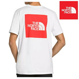 USA企画 THE NORTH FACE ザ ノースフェイス レッド ボックス Tシャツ SHORT SLEEVE RED BOX TEE - FN4 TNF WHITE
