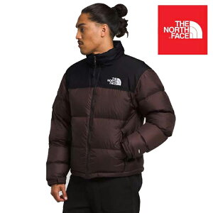 THE NORTH FACE U m[XtFCX g kvV _E WPbg M 1996 RETRO NUPTSE JACKET LOS COAL BROWN/TNF BLACK
