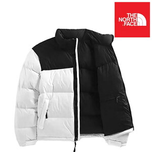 THE NORTH FACE U m[XtFCX g kvV _E WPbg M 1996 RETRO NUPTSE JACKET LA9 TNF WHITE/TNF BLACK