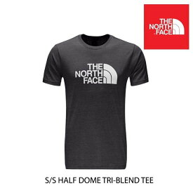 USA企画 THE NORTH FACE ザ ノースフェイス ハーフ ドーム Tシャツ SHORT-SLEEVE HALF DOME TRI-BLEND TEE GDG TNF DARK GREY HEATHER