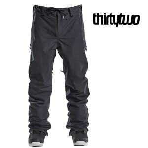 2022 THIRTYTWO 32 T[eB[c[ pc WOODERSON PANT BLACK Y Xm{