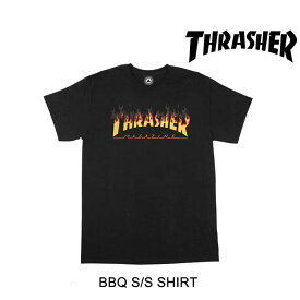 THRASHER スラッシャー Tシャツ BBQ S/S T-SHIRT BLACK