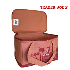 TRADER JOE'S �g���[�_�[ �W���[�Y �~�j �C���T���[�e�b�h �g�[�g MINI INSULATED TOTE PEACH �o�b�O
