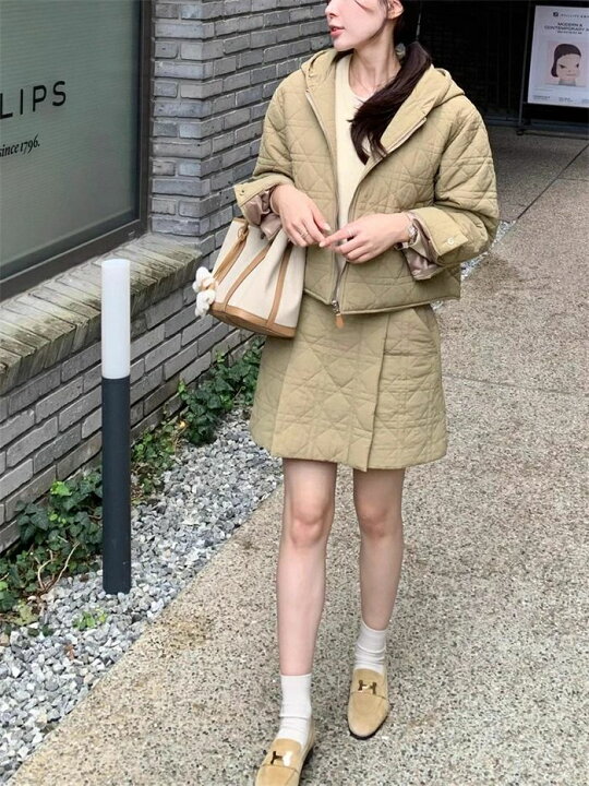 楽天市場】キルティング セットアップ レディース 秋冬 カジュアル 