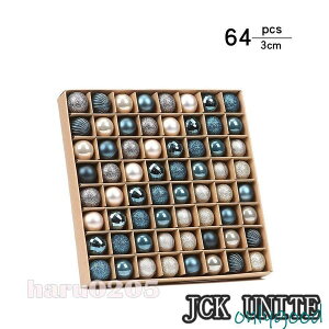 �N���X�}�X�c���[ �{�[�� �N���X�}�X�p ���� �� �S�[���h 3cm 64�� �N���X�}�X�c���[�p �{�[���Z�b�g Christmas �����i �V���[�E�B���h�[