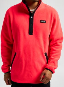BURTON yHearth Fleece PulloverzPotent Pink o[g n[tWbvt[X