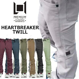 【L1 premium goods】HEARTBREAKER TWILL PANTS カラー:SILT / サイズ: M【2018-2019モデル】【レディース】【正規取扱】