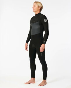 Ripcurl 【春秋冬物】メンズ DAWNPATROL 4/3mm GB バックジップ フルスーツ ウェットスーツ
