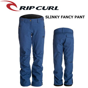 �yRIP CURL�zSLINKY FANCY PANT�y2018-2019���f���z�J���[BLU�y���b�v�J�[���z�y���f�B�[�X�z