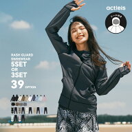 【20日限定10%OFF】水着 レディース ラッシュガード 長袖 3点セット 5点セット 上下セット uvカット uv u…