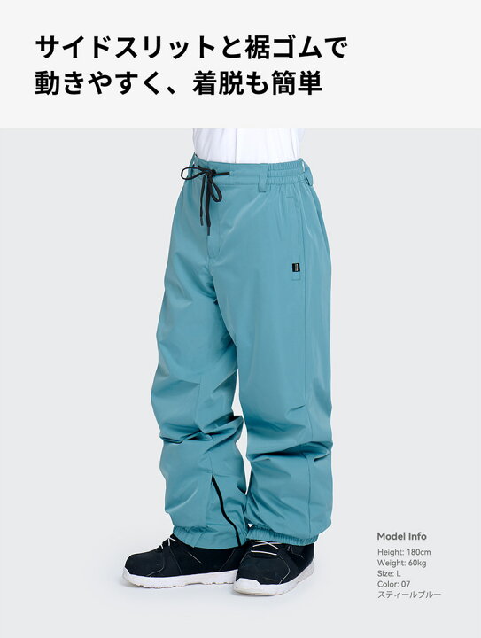 楽天市場】スノーボードウェア スキーウェア パンツ メンズ 下 単品 