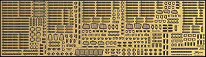 フジミ模型 1/3000 ディテールアップパーツシリーズNo.7 1/3000 海上自衛隊 護衛艦(DD型) 純正エッチングパーツ 送料無料