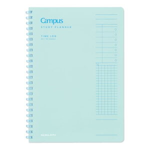 コクヨ キャンパス 時間管理がしっかりできる スタディプランナー TIME LOG A5 グリーン AMス-SY131TL-G 送料無料