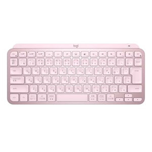 ロジクール MX KEYS mini KX700RO ミニマリスト ワイヤレス イルミネイテッド キーボード ローズ 充電式 bluet 送料無料