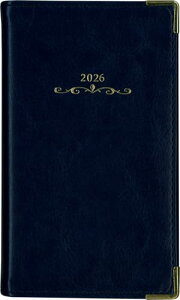 博文館 手帳 2026年 ウィークリー インデックス S ID-6 ブルー No.766 (2026年 1月始まり) 送料無料