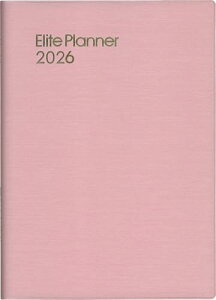 博文館 手帳 2026年 A5 ウィークリー エリートプランナー ピンク No.184 (2026年 1月始まり) 送料無料