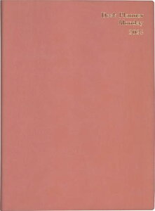 博文館 手帳 2026年 B5 ウィークリー デスクプランナー マンデー ピーチ No.506 (2026年 1月始まり) 送料無料