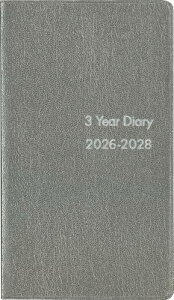 博文館 手帳 2026年 3年連用手帳 シャンパンゴールド No.222 (2026年 1月始まり) 送料無料