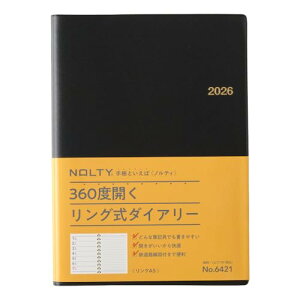 \ NOLTY 蒠 2026N A5 EB[N[ O ubN 6421 (2025N 12n܂) 