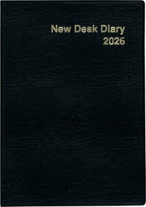 博文館 手帳 2026年 B5 ウィークリー ニューデスクダイアリー ソフト 黒 No.199 (2026年 1月始まり) 送料無料
