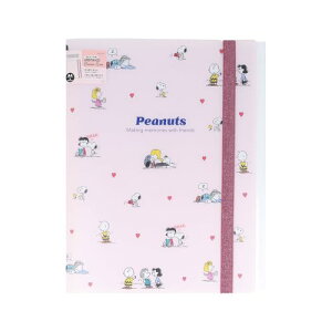 サンスター文具(Sun-Star Stationery) スヌーピー クリアファイル バンド付 New Life Collection 送料無料