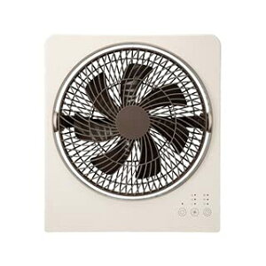 THREEUP スリーアップ 充電式 コードレスボックスファン アイボリー BF-T2127-IV 送料無料