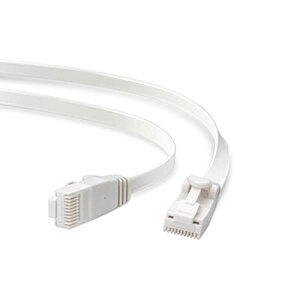 GR LANP[u CAT6A 3m c܂Ȃ ܐ܂h~RlN^ X[p[tbg zCg LD-GFAT/WH30 