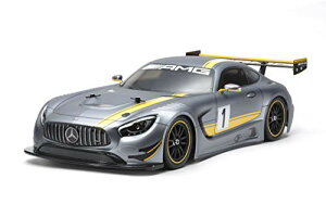 ^~ 1/10 dRCJ[V[Y No.639 MERCEDES-AMG GT3 (TT-02V[V) I[h 58639 