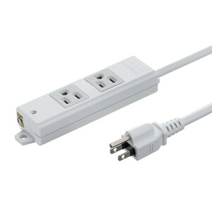 サンワサプライ 工事物件タップ(3P・2個口・5m) TAP-KS2N-5 送料無料