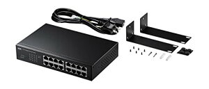 �T�����T�v���C Giga�Ή��X�C�b�`���O�n�u(16�|�[�g) ���[�v���m�@�\�� LAN-GIGAH16L ��������