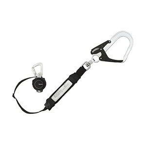 タジマ 新規格安全帯 フルハーネス型・胴ベルト型兼用シングルランヤード 常時巻取の超小型軽量リール 軽量スチールフックL5 オートストッ 送料無料