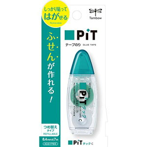�g���{���M �e�[�v�̂� �\���Ă͂����� PiT �^�b�NC �{�� (�ߑւ��^�C�v) �R���p�N�g 8.4mm×7m PN-CK