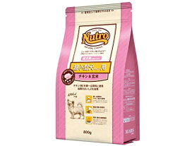 Nutro ナチュラルチョイス 超小型犬4kg以下用 成犬用 生後8ヶ月以上 チキン&玄米 800g ドライフード 小粒 総合栄養食 ドッグフー