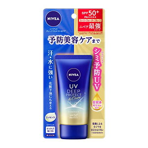 NIVEA �j�x�AUV �f�B�[�v �v���e�N�g & �P�A �G�b�Z���X 50g SPF50+ / PA++++ �q �\�h���e(���₯�ɂ��V�~�E����