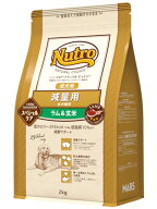 Nutro ナチュラルチョイス 全犬種用 減量用 成犬用 ラム&玄米 2kg ドライフード 総合栄養食 ドッグフード…