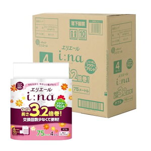 �G���G�[�� �g�C���b�g�y�[�p�[ i:na(�C�[�i) �t�����[�v�����g 3.2�{���� 75m×32���[��(4���[��×8�p�b�N) �_�u�� �p���v10