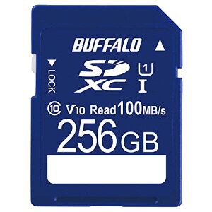 �o�b�t�@���[ SD�J�[�h 256GB 100MB/s UHS-1 �X�s�[�h�N���X1 VideoSpeedClass10 IPX7 Full HD
