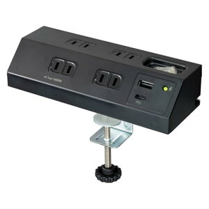 �G���p(ELPA) �f�X�NUSB�^�b�v PD20W �u���b�N �}���[�d�Ή� Type-C Type-A USB�|�[�g�t �R���Z���g�^�b�v 4��