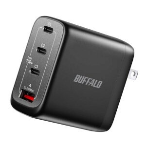 �o�b�t�@���[ �[�d�� 100W USB4�|�[�g PD�Ή� PSE�K�� BSACPD10005C4BK