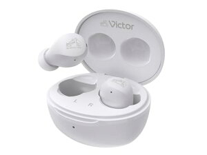 JVC�P���E�b�h Victor HA-A6T-W ���C�����X�C���z�� Bluetooth Ver.5.4 ���v23���ԍĐ� �}�C�N�t�� ���^ �y