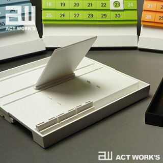 《全8色》actwork'sデートブロックライト万年カレンダー