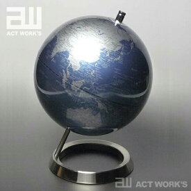 《全7色》act work's インテリア地球儀 globe（MM）20cm【アクトワークス デザイン雑貨 レトロ モダン インテリア オフィス 北欧 リビング】
