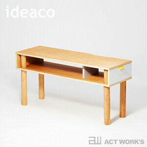 【11/1!10%OFFクーポン】ideaco Pallet TV -PLYWOOD Series- 【デザイン雑貨 北欧 イデアコ テレビボード リビング インテリア TVボード ミニマル コンパクト プライウッド HDDレコーダー BDプレーヤー テ