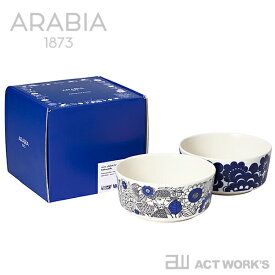 ARABIA ギフトセット ボウル 13cm ペアセット エステリ＆パストラーリ Esteri Pastoraali【アラビア社 iittala イッタラ キッチン雑貨 台所 北欧 フィンランド お祝い シリアル スープ フルーツ プレゼント ティータイム エステリ・トムラ】2406ss